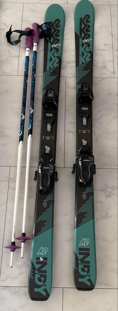 k2 スキー板　136cm