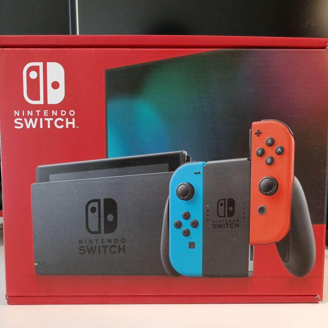Nintendo Switch 本体 青/赤 Joy-Con 付属品あり