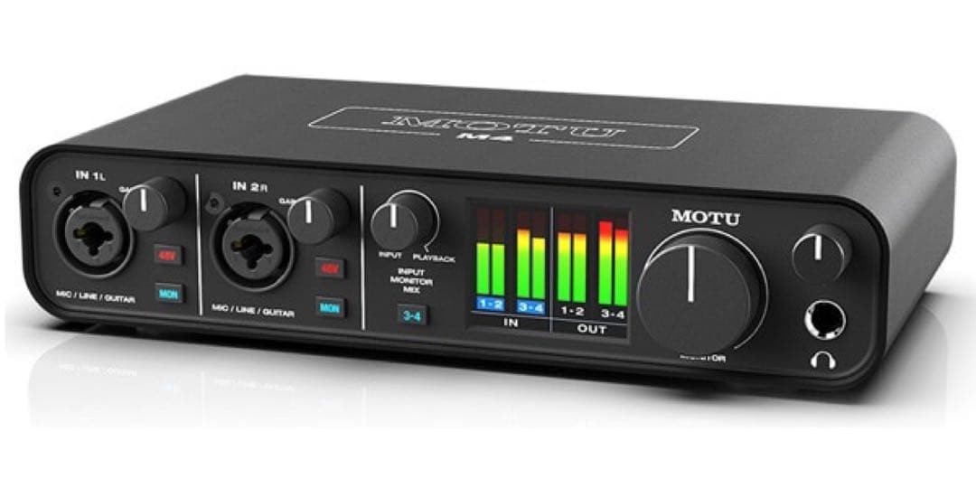 新品未開封　MOTU M4 4 in 4 out オーディオインターフェイス