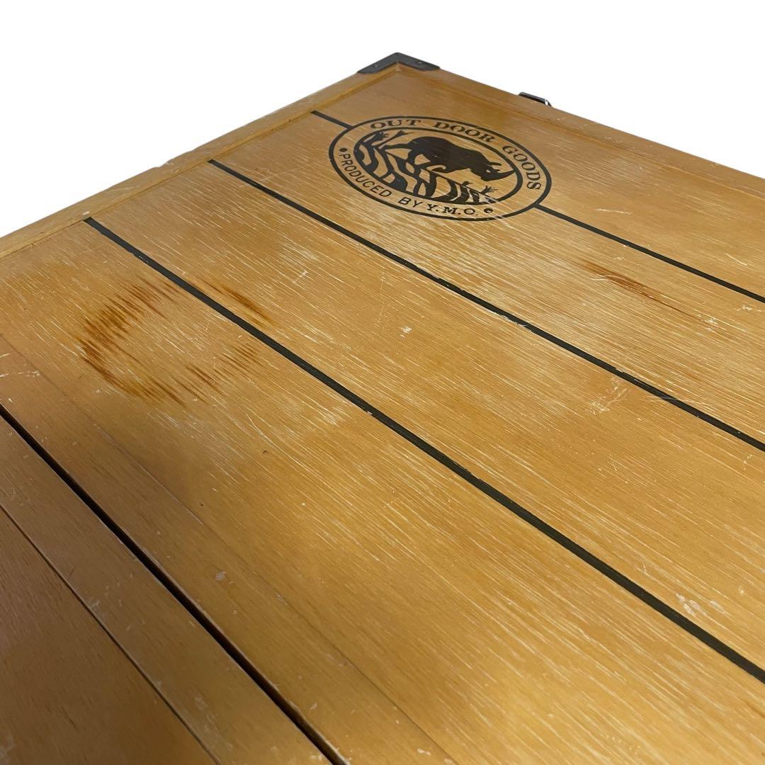 ウッドピクニックテーブル キャンプ キャンプテーブル ビンテージ テーブルセット