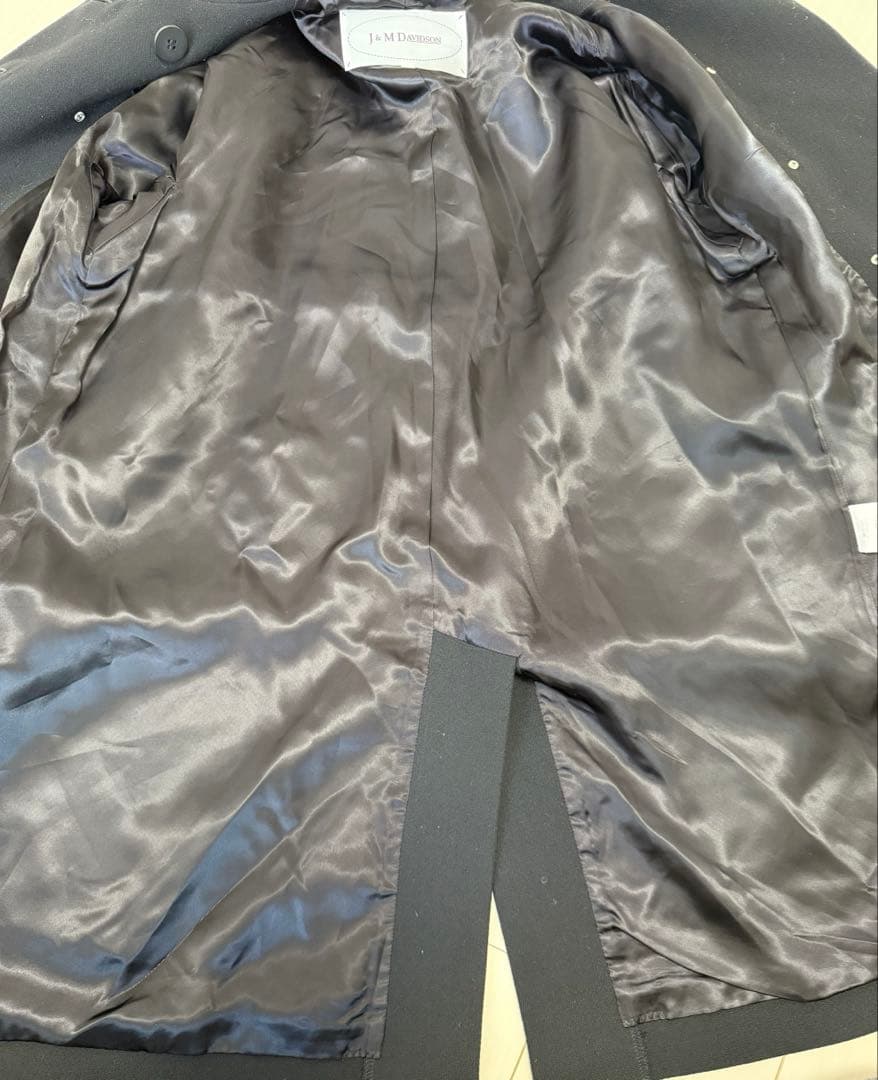 J & M DAVIDSON ブラック コート サイズ8