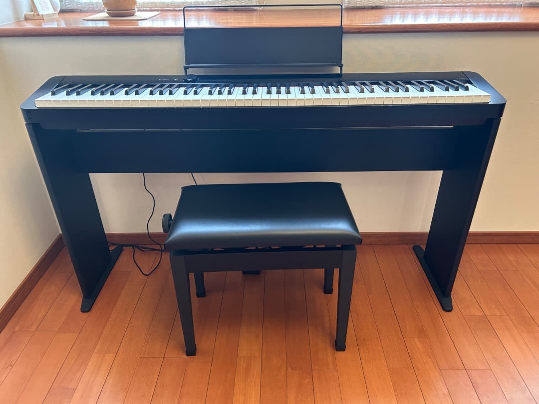 【極美品】CASIO 電子ピアノ PRIVIA PX-S1000 純正スタンド付