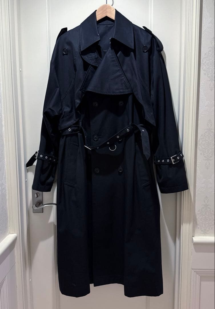 美品　値下げ　alice auaa オーバーサイズトレンチコート