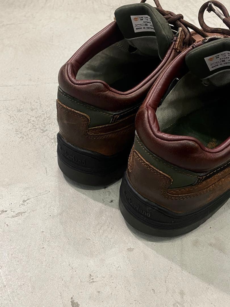 Timberland moc toe goretex ブラウン