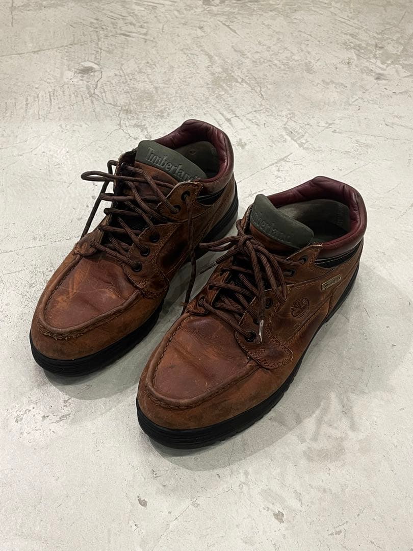 Timberland moc toe goretex ブラウン