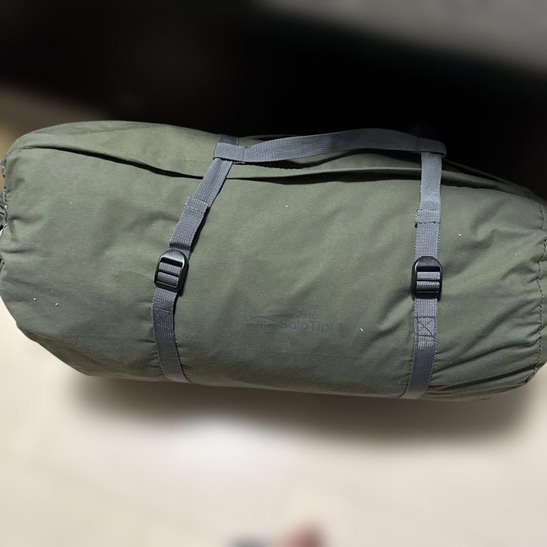 Soloティピー1TC オリーブグリーン ワンポールテント＋グランドシート