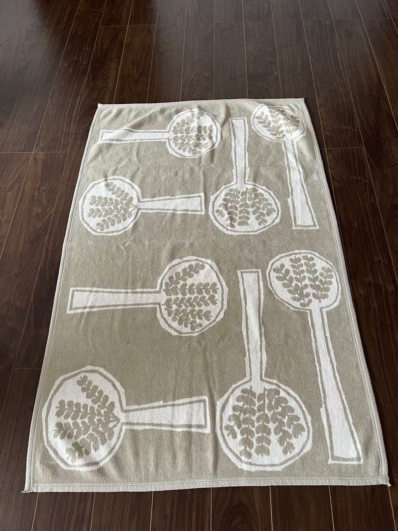 クリッパン×ミナペルホネン　ブランケット　フォレスト　スプーン