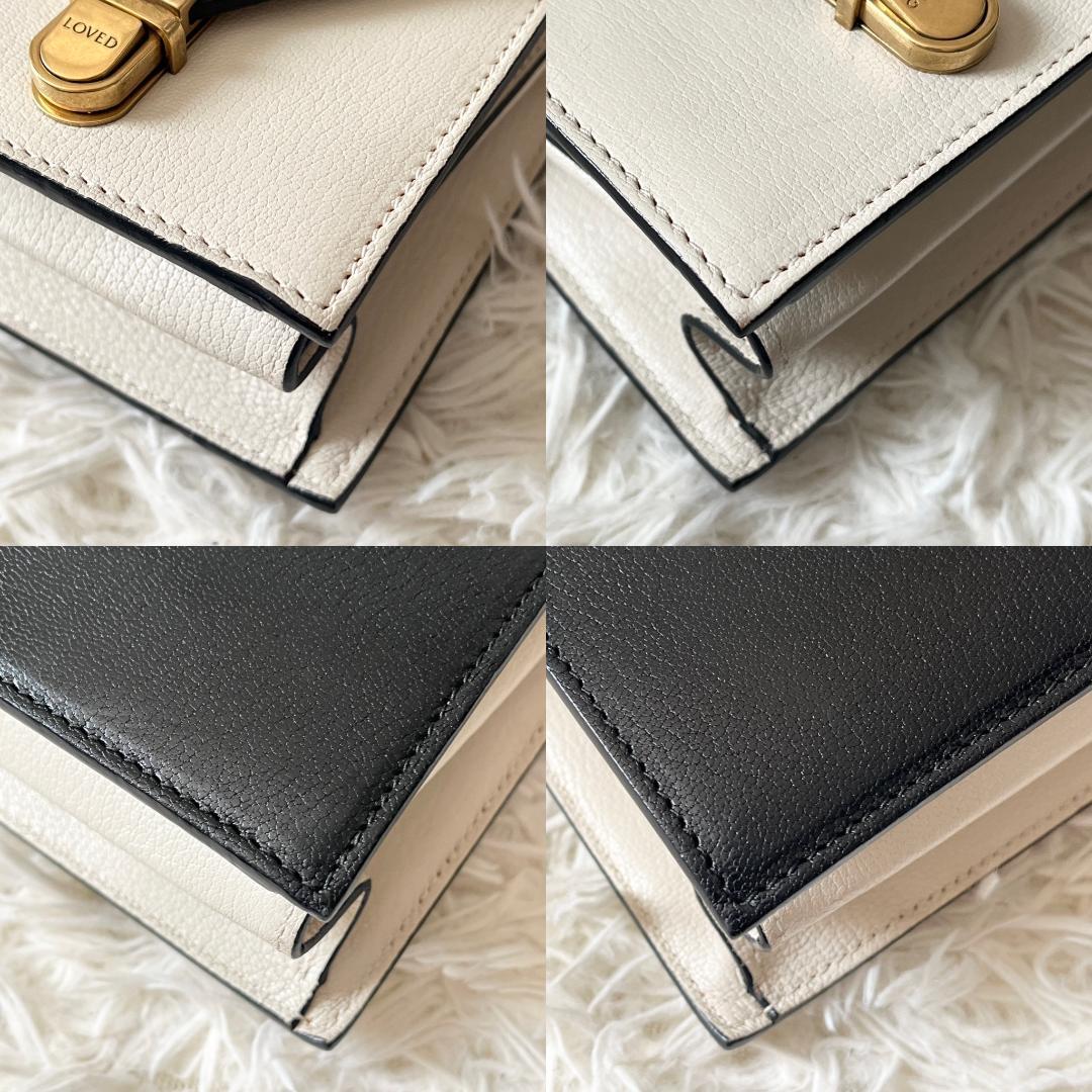 グッチ オッティリア 花刺繍 バンブー 2way ハンドバッグ パイソン