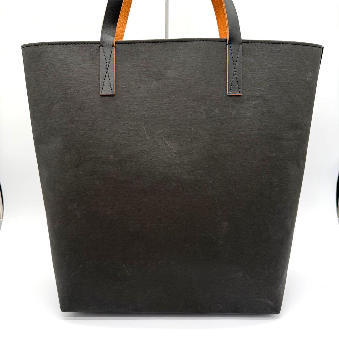 MARNI マルニ 光沢 大容量 トートバッグ トライベッカ 黒 ブラック