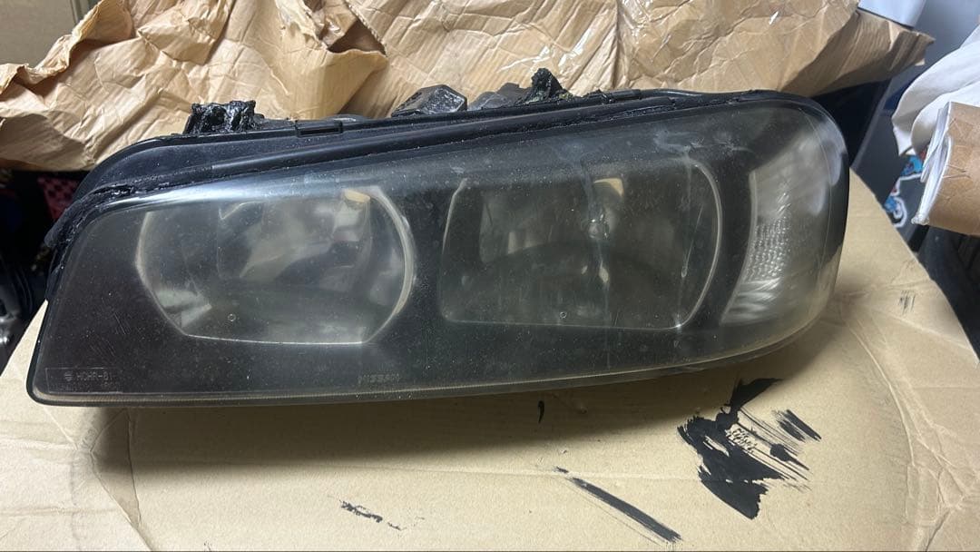 ER34 純正ヘッドライト 左側 ハロゲン