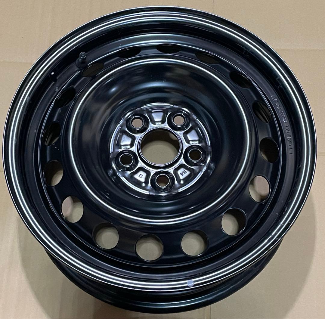 ②超メルカリ市期間中セール【送料込】シエンタ　納車外し　鉄ホイール　2本