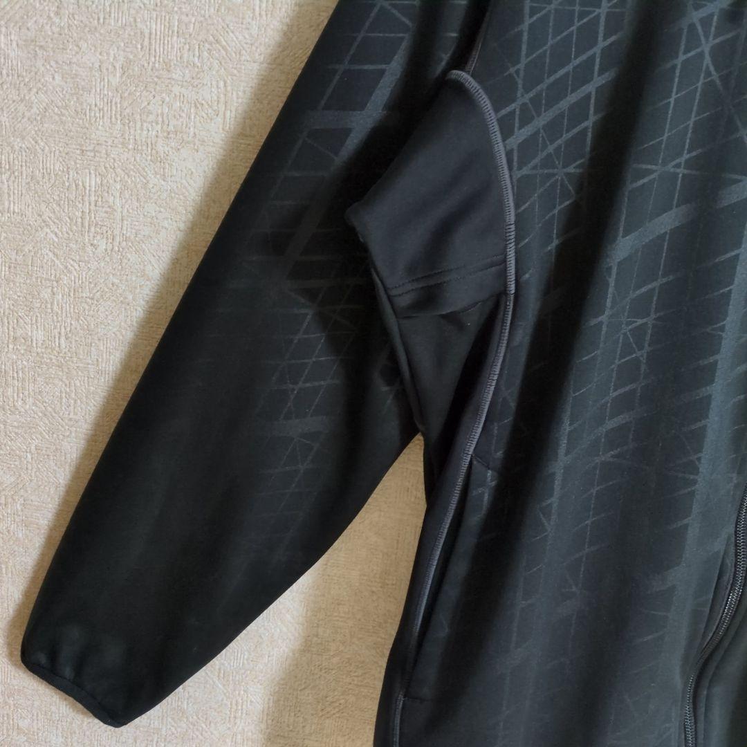 ミズノ 限定ウェアー ミズノプロ テックシールド 長袖パーカー L 黒