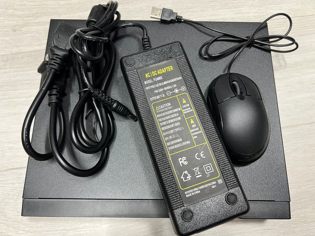 POE NVR 500万画素 8TB迄対応 48V給電「POE-NVR8.A」