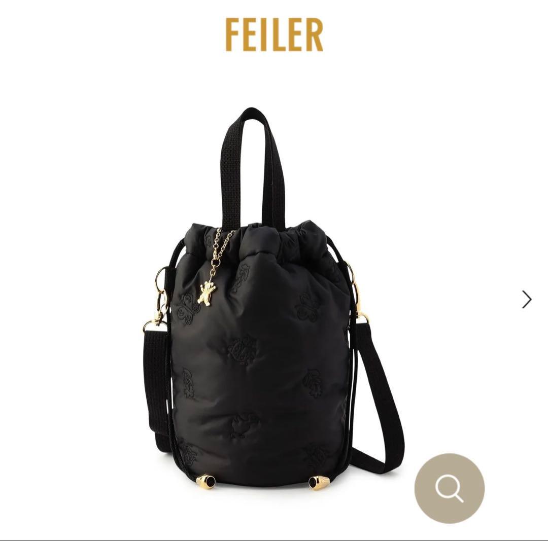 フェイラー FEILERハイジ 巾着ショルダーバッグ