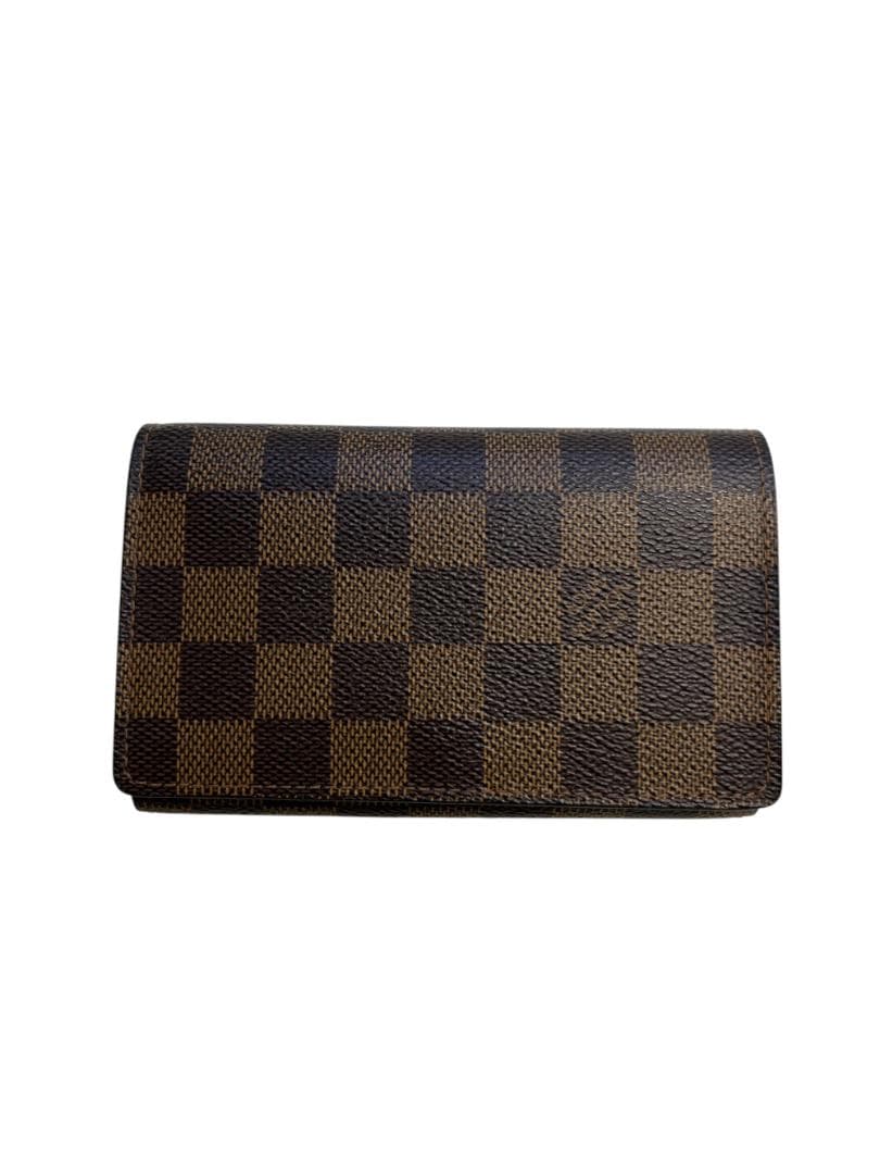 LOUIS VUITTON ダミエ ポルト 2つ折り財布 L字ファスナー