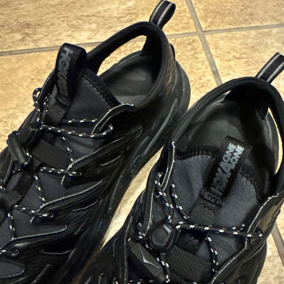 黒のスポーツサンダル　ホカ　27cm