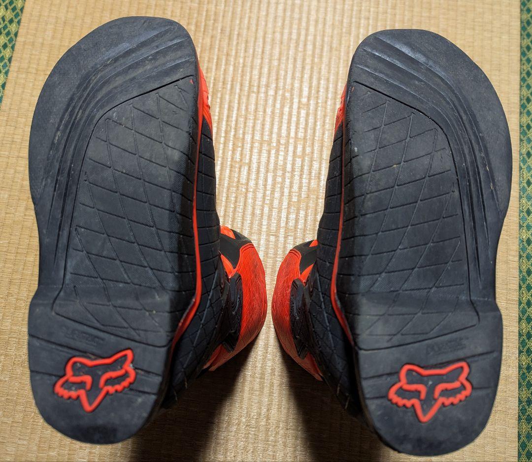 FOX（フォックス）comp8 オフロードブーツ　オレンジ　サイズ 28cm