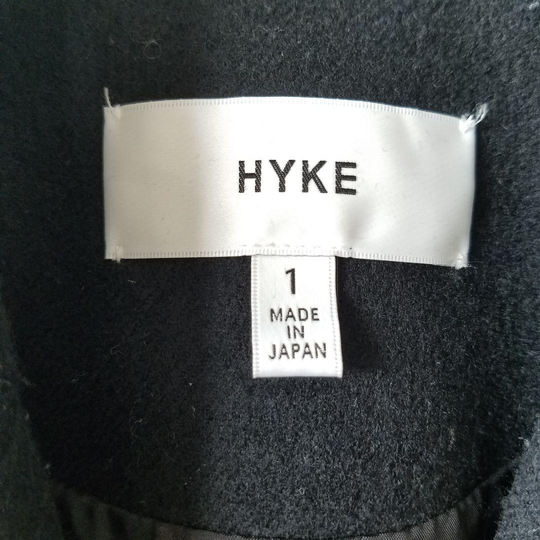 美品✨ハイク WOOL SHOP COAT ロングコート チェスター ブラック