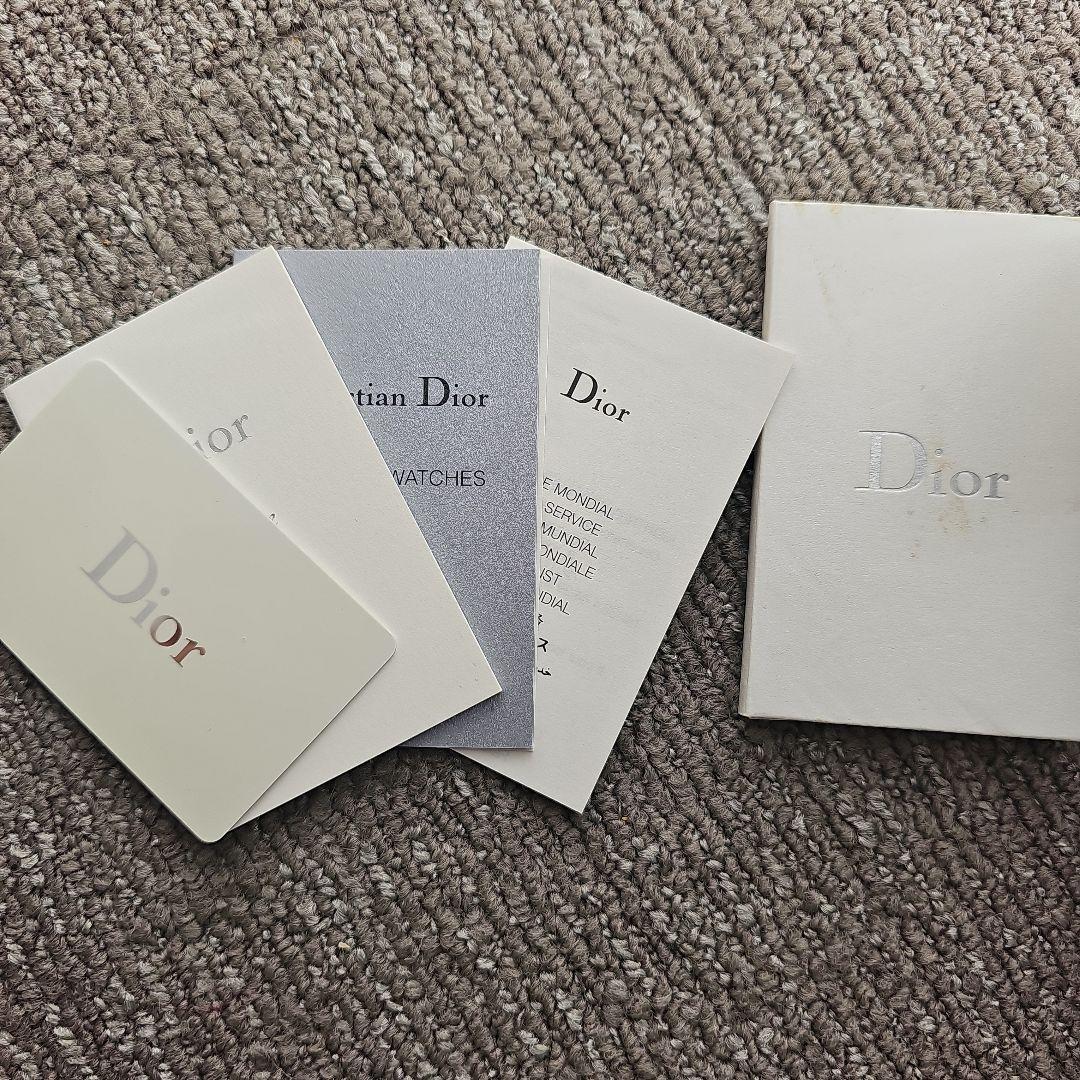 中古 Dior クォーツ 腕時計 替えベルトセット