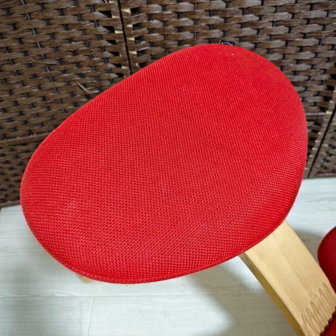 Rybo バランスイージー サカモトハウス 姿勢矯正チェア 学習椅子 レッド