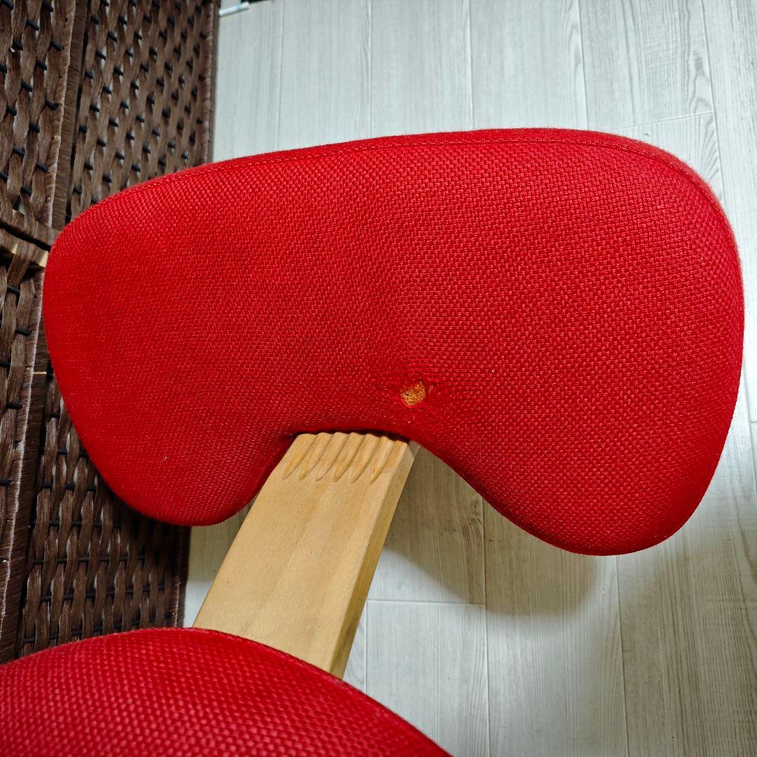 Rybo バランスイージー サカモトハウス 姿勢矯正チェア 学習椅子 レッド