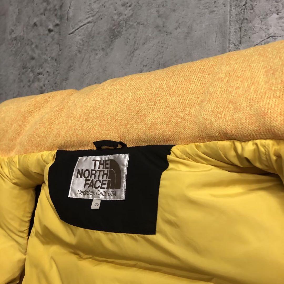ノースフェイス/ベスト/ダウンベスト/イエロー•ブラック/L/700FP