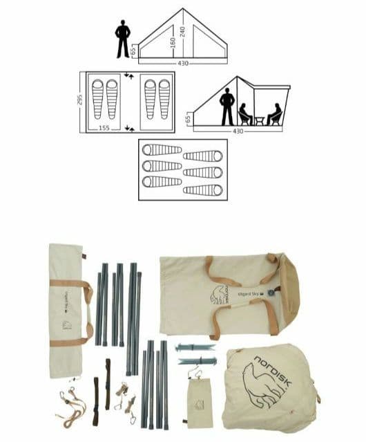 テント・タープ Utgard Sky 13.2 Technical Cotton Tent