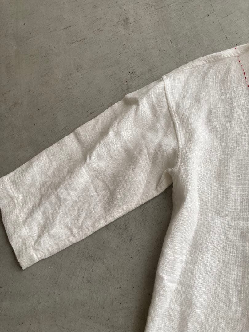 c*o様 TOWAVASE　トワヴァーズ リネン100% ハンドステッチ ブラウ