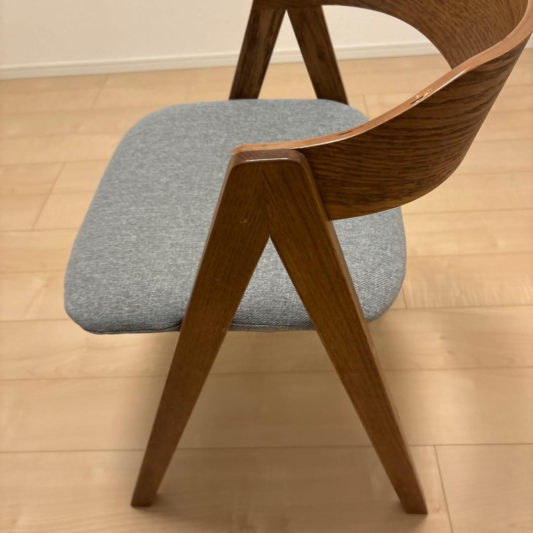 unico ウニコ ELEMT エレムト ダイニングチェア ブラウン