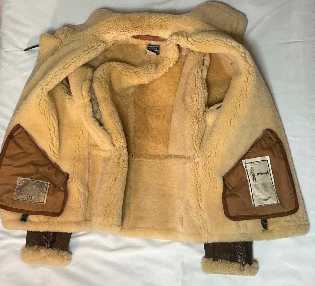 年末限定割引 Avirex B9 JACKETアヴィレックス　ムートンジャケット