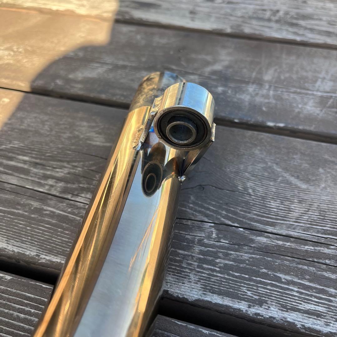 モーターガレージgoods ステンレス手曲げエキパイ　SR400