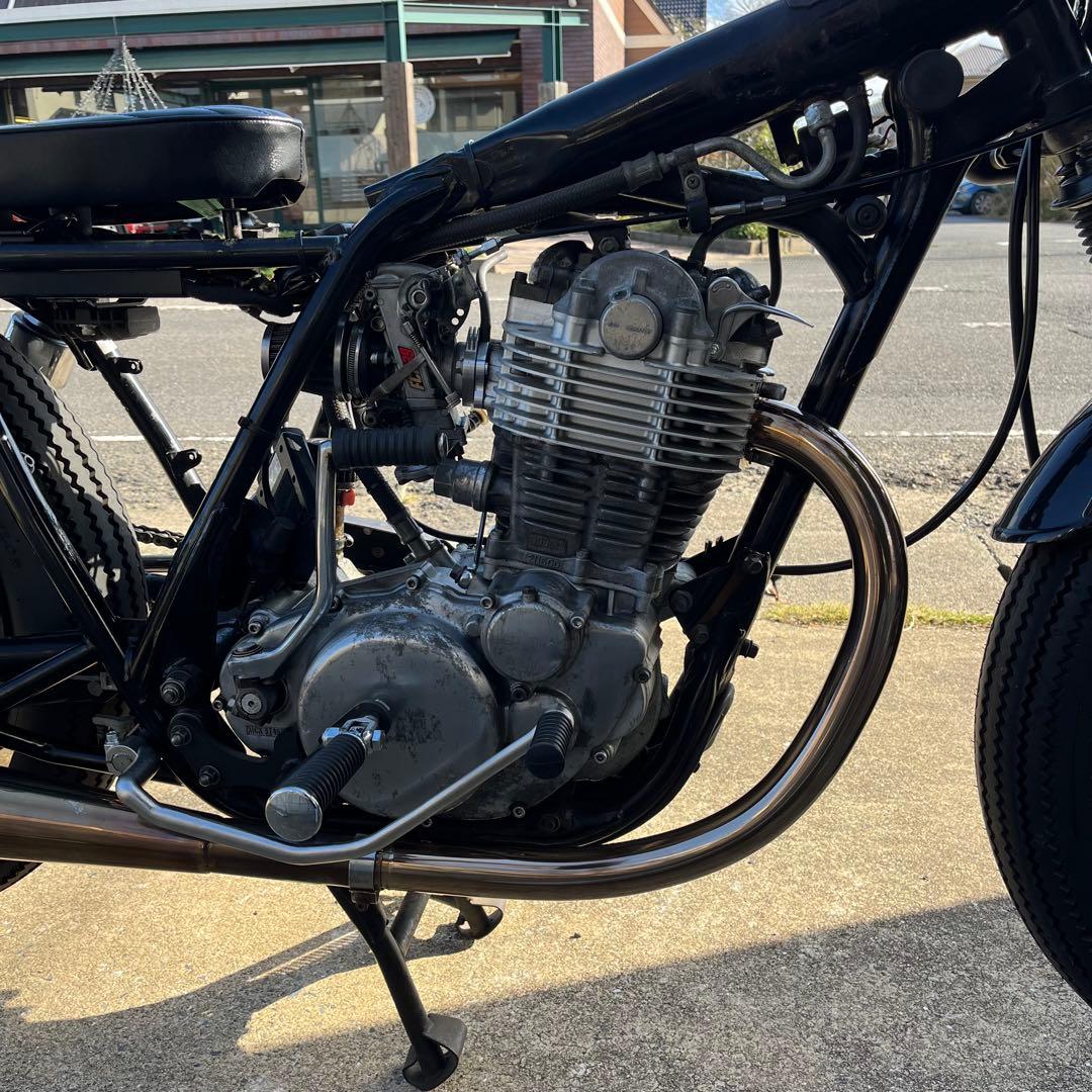 モーターガレージgoods ステンレス手曲げエキパイ　SR400