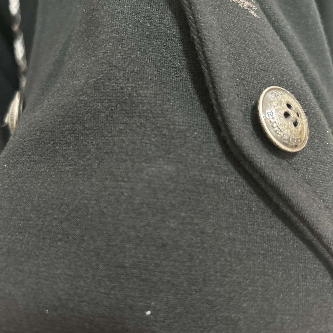 BURBERRY BLUE LABEL ブラック ケープコート 38