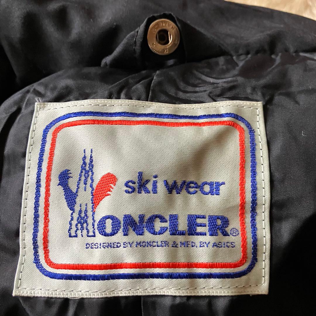 80s archive moncler asicsスキーウェア上下 ヴィンテージ