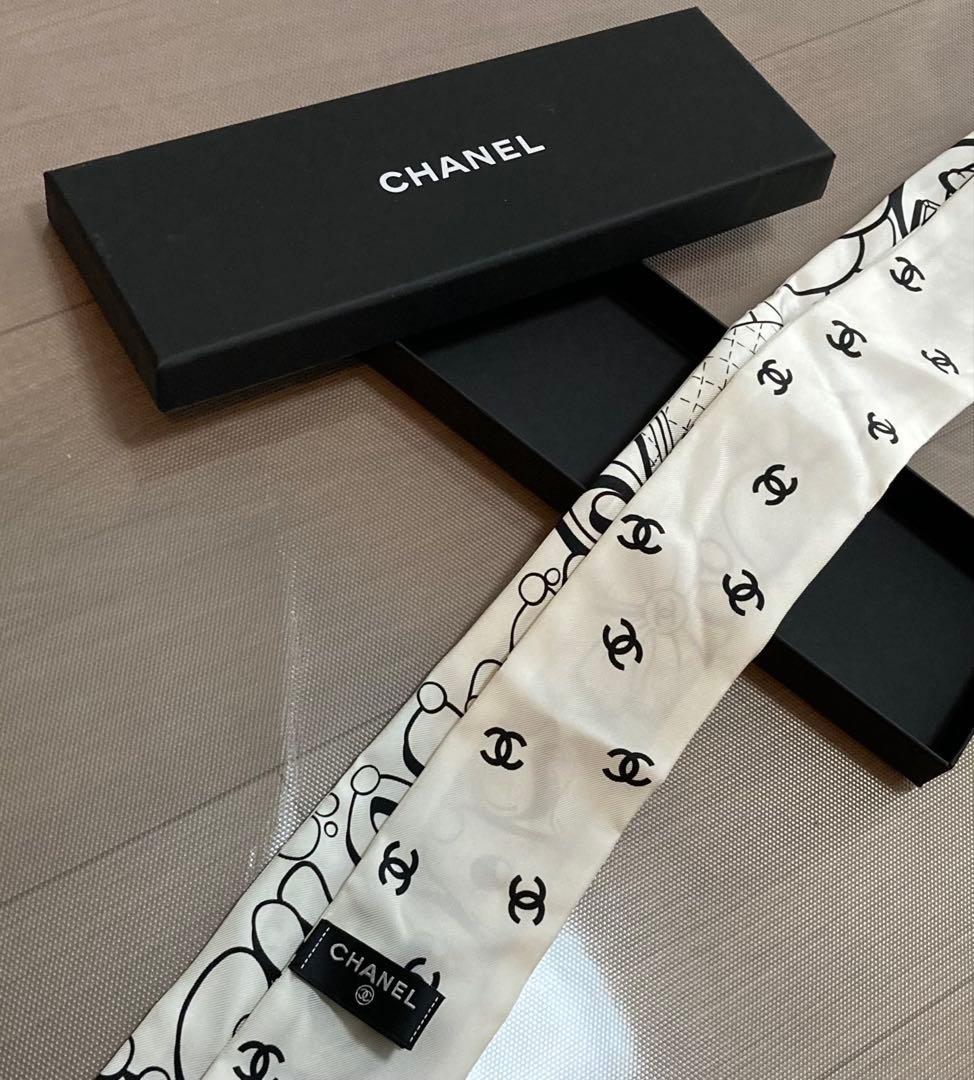 CHANEL シャネルヘアバンド　スカーフ