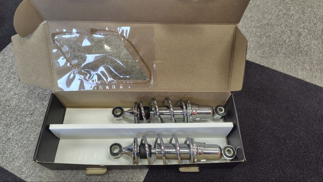 OKD サスペンション　メッキ　２２０ミリ シャリー　ダックス　４ミニ