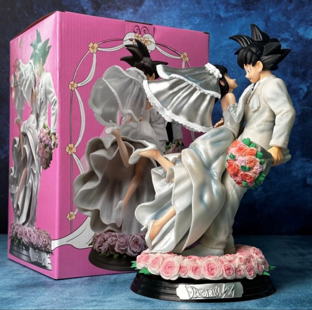 ドラゴンボール　孫悟空　チチ　結婚　高さ31cm 海外フィギュア