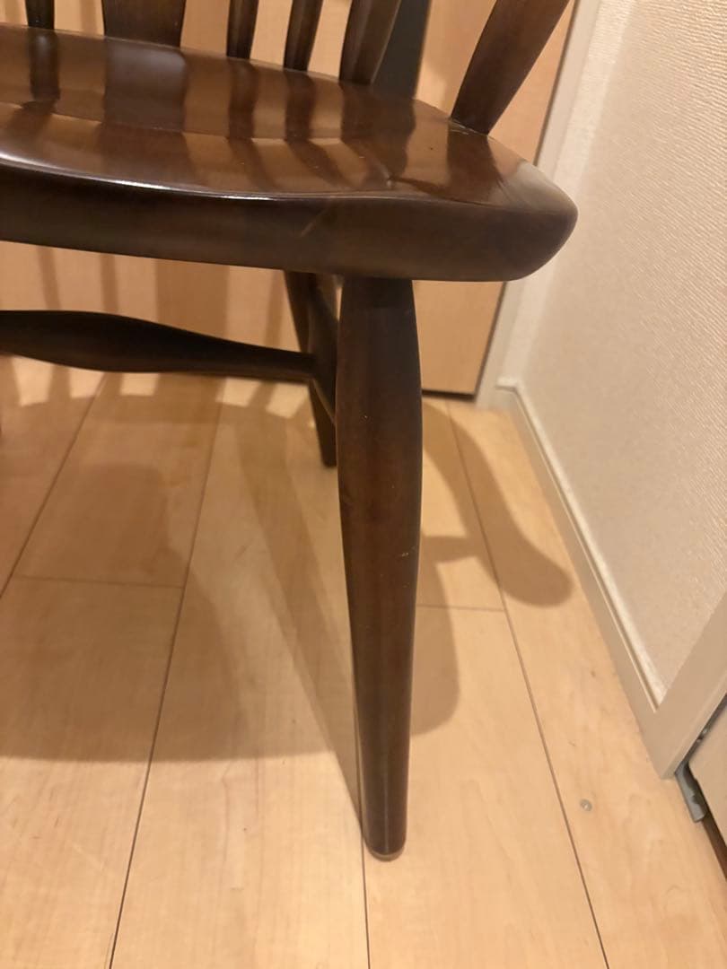 柏木工　KASHIWA ウィンザーチェア　ダイニングチェア　木製チェア