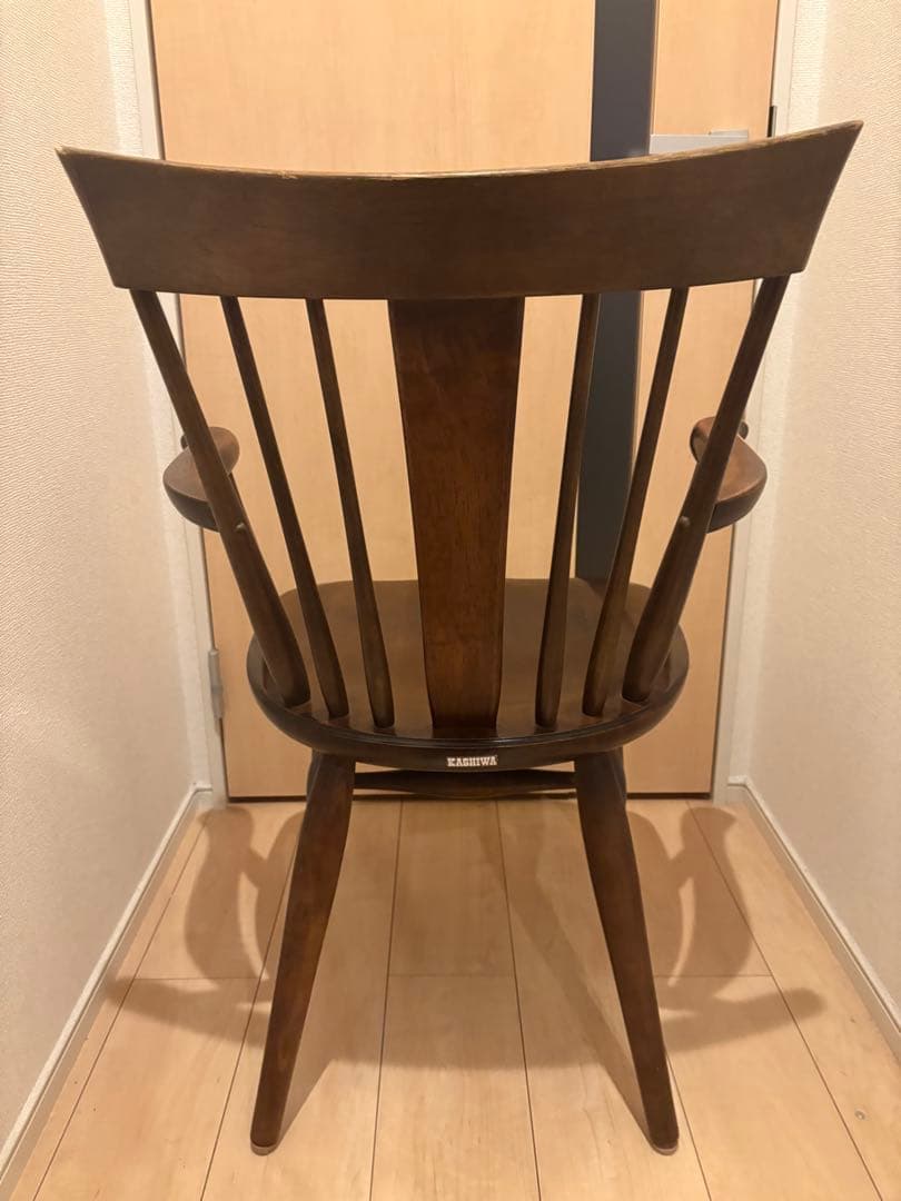 柏木工　KASHIWA ウィンザーチェア　ダイニングチェア　木製チェア