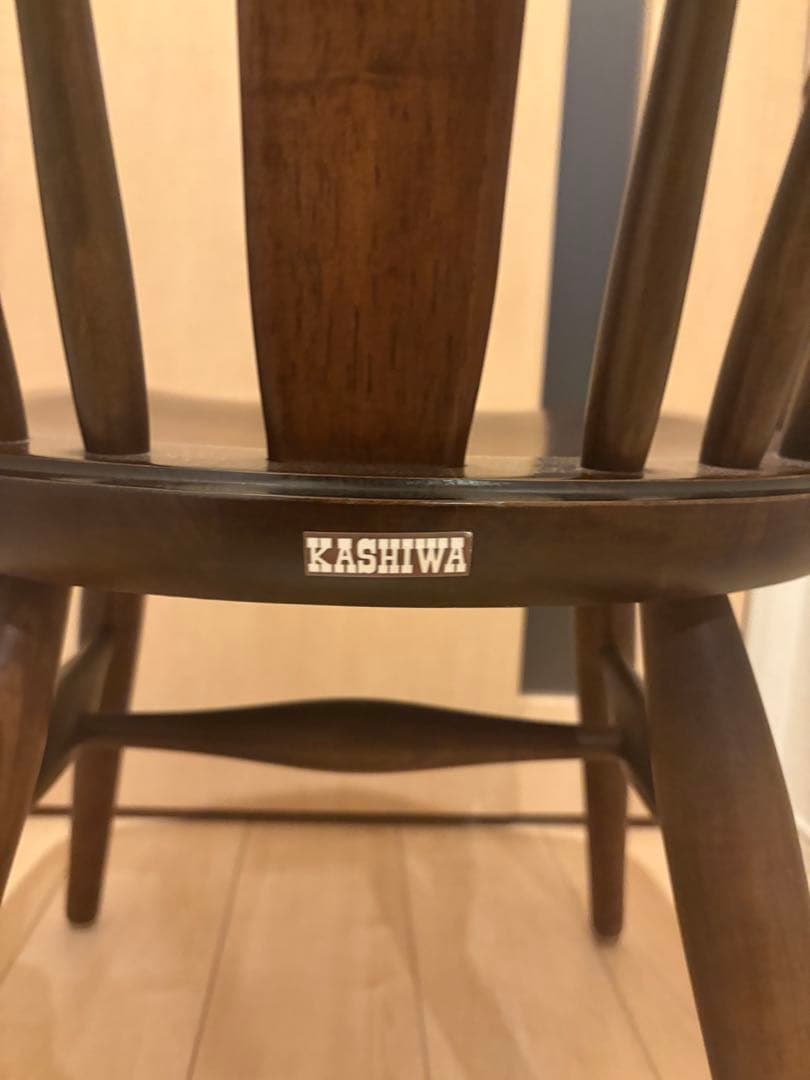 柏木工　KASHIWA ウィンザーチェア　ダイニングチェア　木製チェア