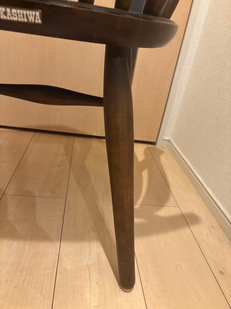 柏木工　KASHIWA ウィンザーチェア　ダイニングチェア　木製チェア