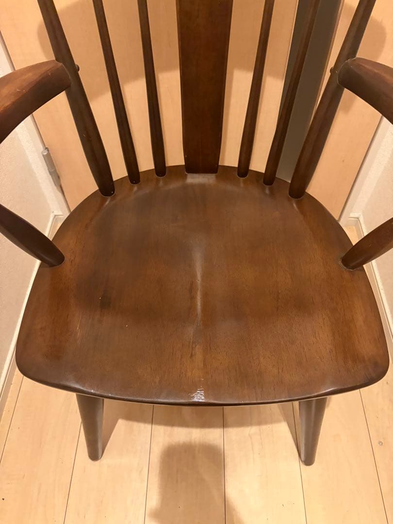 柏木工　KASHIWA ウィンザーチェア　ダイニングチェア　木製チェア
