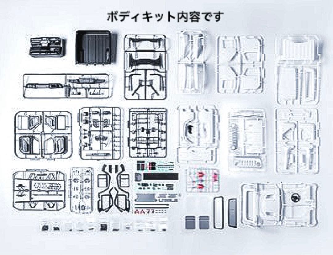 1/10スケール　ジープグラディエーター　ルビコンスケールクローラーラジコン