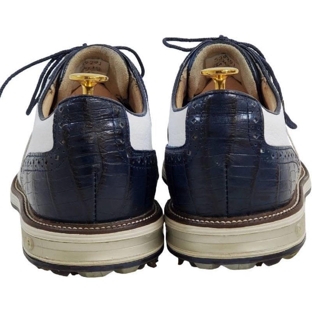 フットジョイ　ゴルフシューズ　プレミア　ターロウ　ドライジョイズ　バイカラー