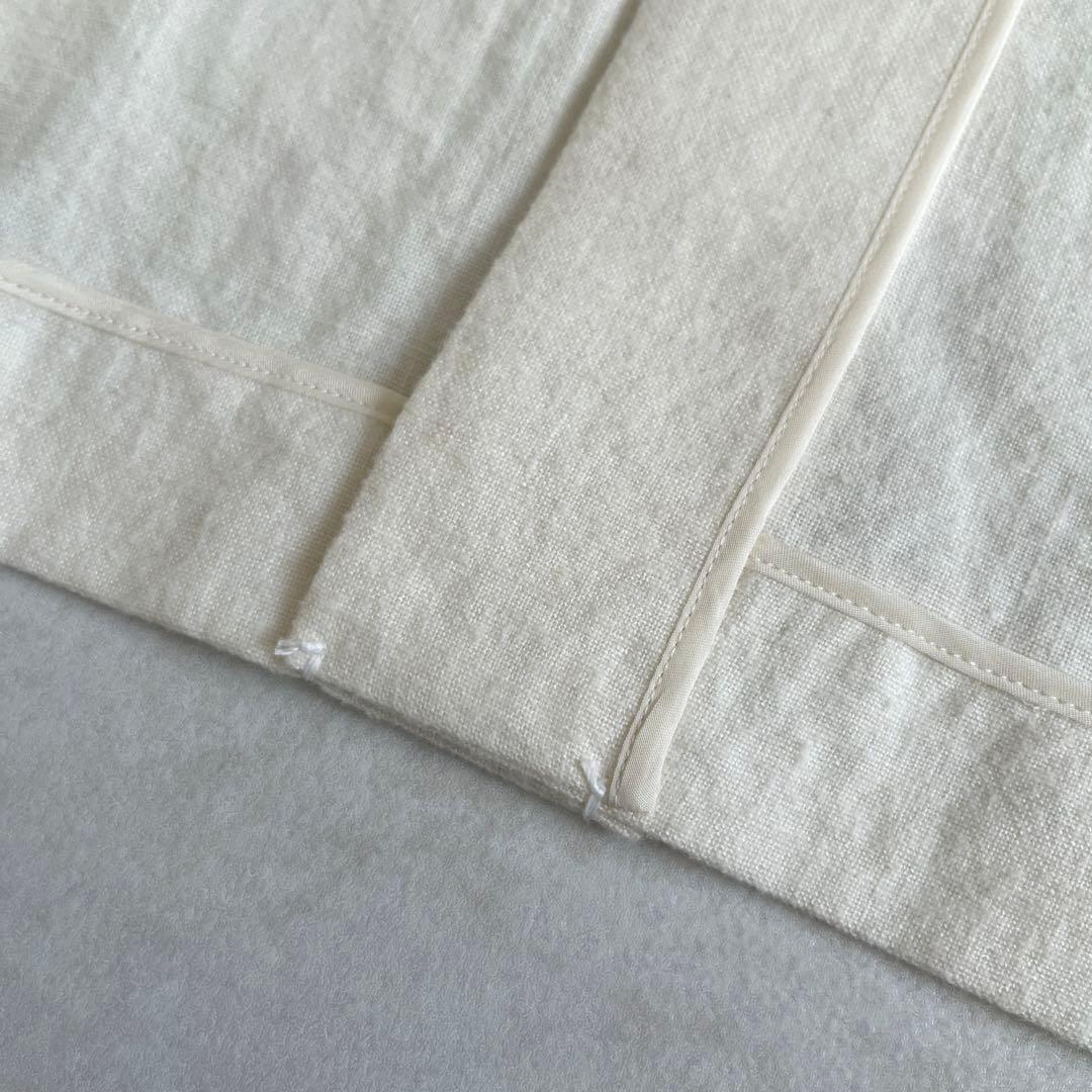 【未使用タグ付き】BABYLONE キャンバスリネンジャケット 麻100%