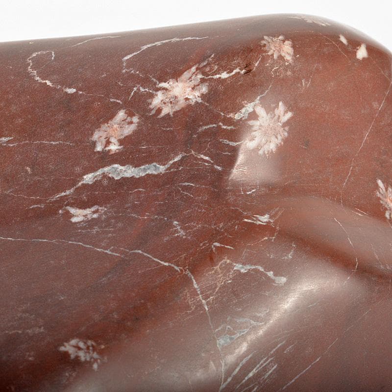 鑑賞石　天然石　赤玉石　置物　重さ約4.77㎏　N　6185