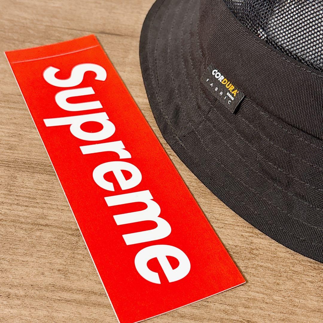 正規品　Supreme バケットハット　ハット　帽子　アメリカ製　ブラック　黒
