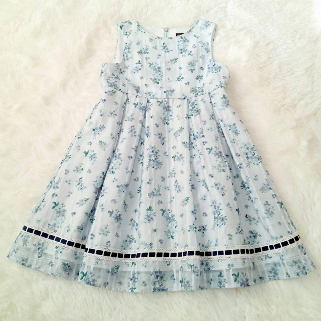 【極美品】BeBe セレモニードレス　ブラウス ボレロ　3点セット　130cm