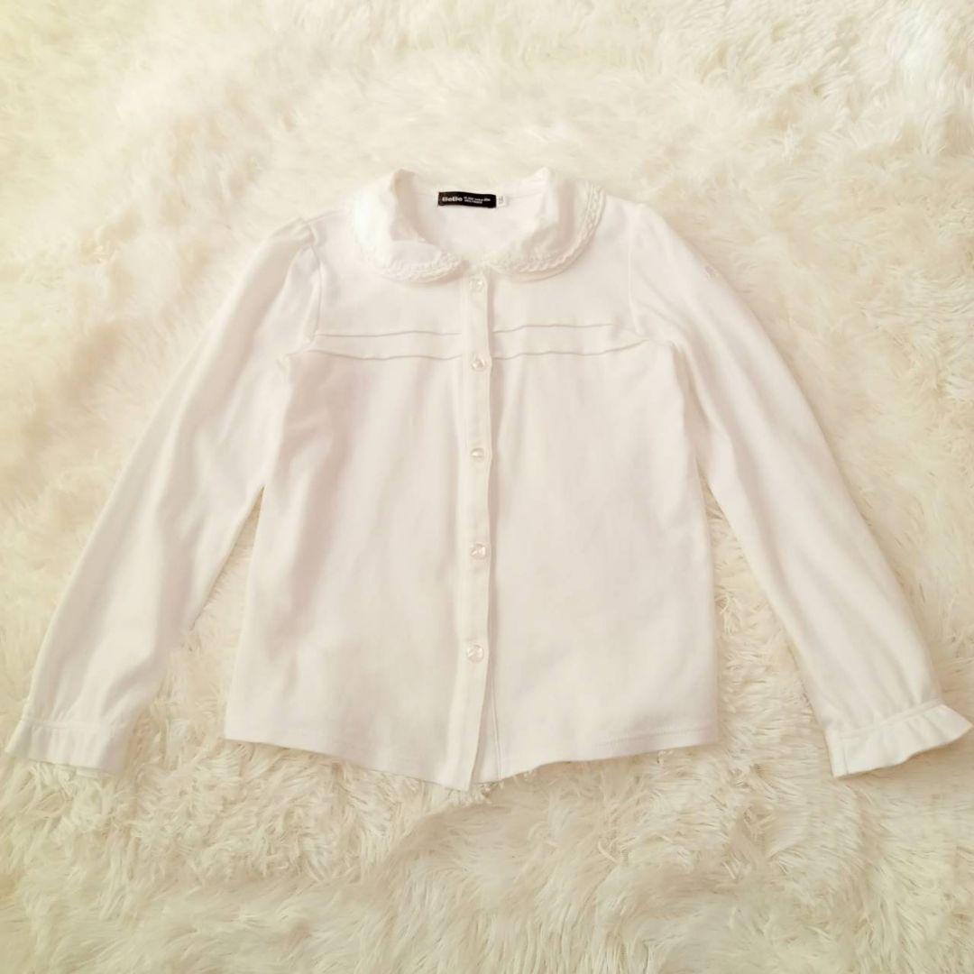 【極美品】BeBe セレモニードレス　ブラウス ボレロ　3点セット　130cm