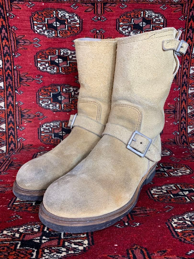 早い者勝ち❗️PT91❗️レッドウィング 8268 エンジニアブーツ ラフアウト